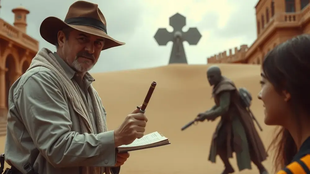 A parceria entre Spielberg e George Lucas na saga Indiana Jones