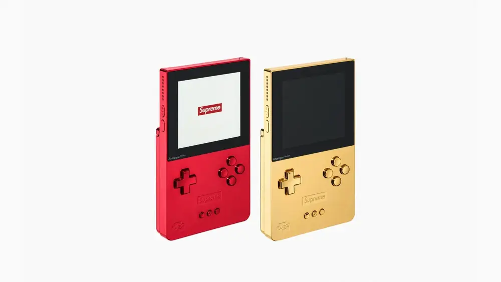 Analogue Pocket ganha versão Supreme em ouro e vermelho