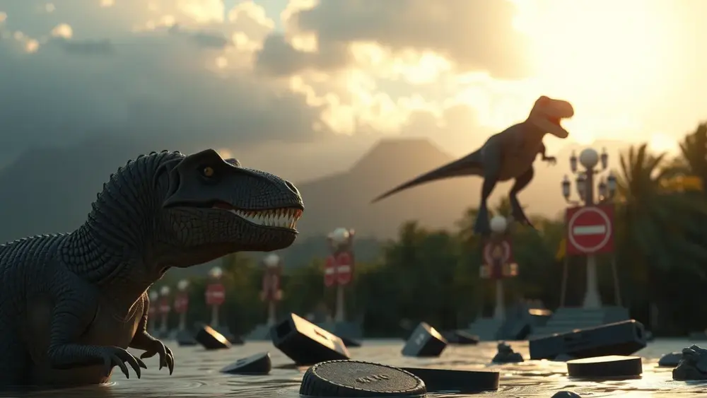 Como Spielberg misturou animatrônicos e CGI em Jurassic Park