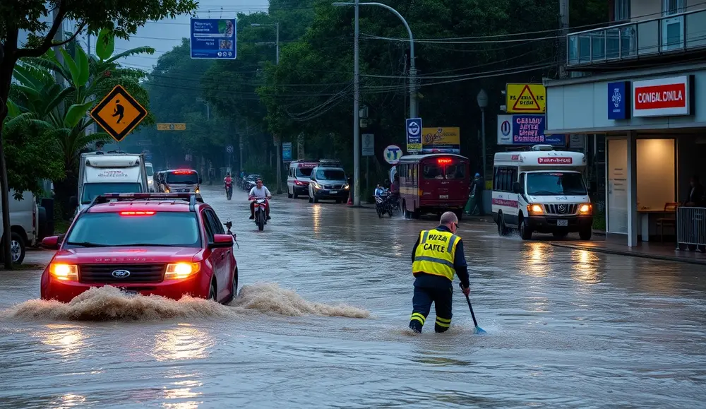 Defesa Civil do PA emite alerta extremo de chuvas intensas