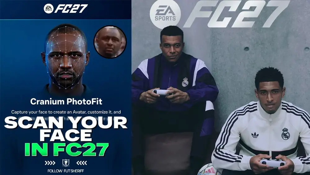 EA FC 27: escaneamento facial para criar jogador vaza