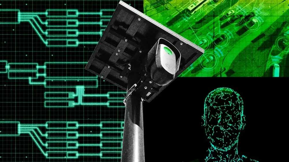 Flock AI policial vai além do radar de placas