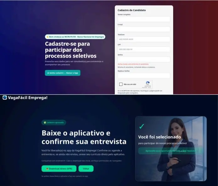 Golpe do emprego falso pode gerar dívida; veja como se proteger