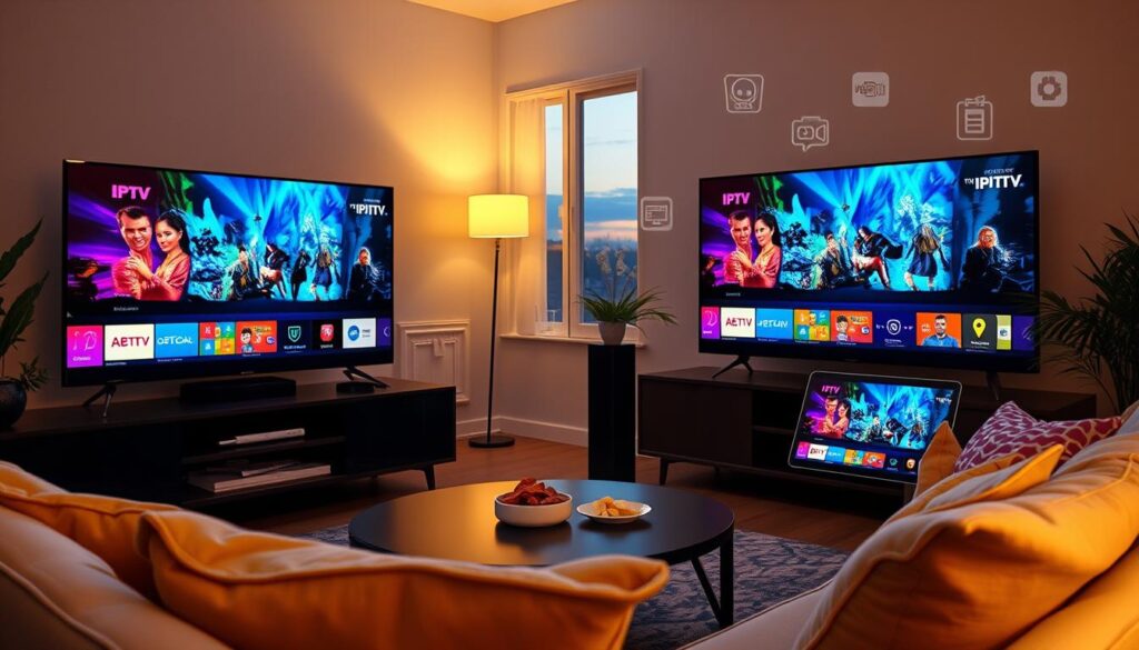 Entretenimento em múltiplas telas com IPTV Entretenimento em múltiplas telas com IPTV
