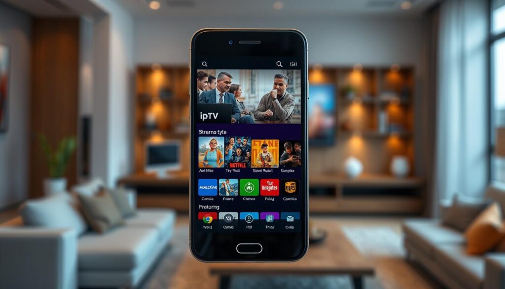 IPTV para celular em diferentes sistemas operacionais IPTV para celular em diferentes sistemas operacionais