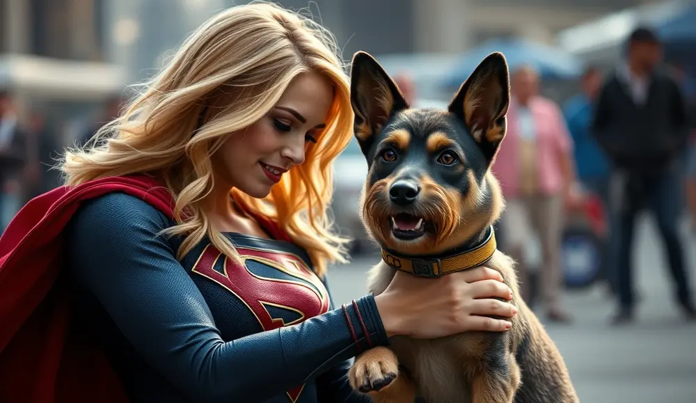 Kara e Krypto se encontram no trailer de Supergirl para o Super Bowl