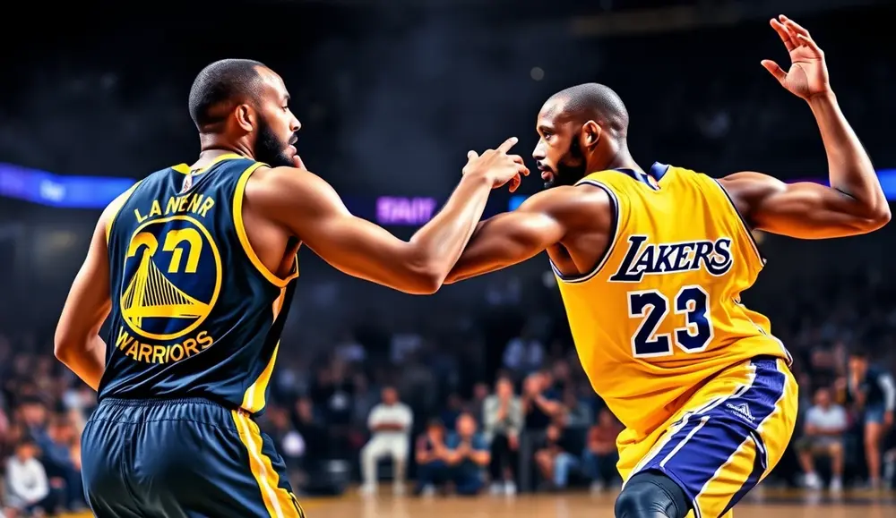 Lakers e Warriors: Confronto Empolgante em Horário Nobre