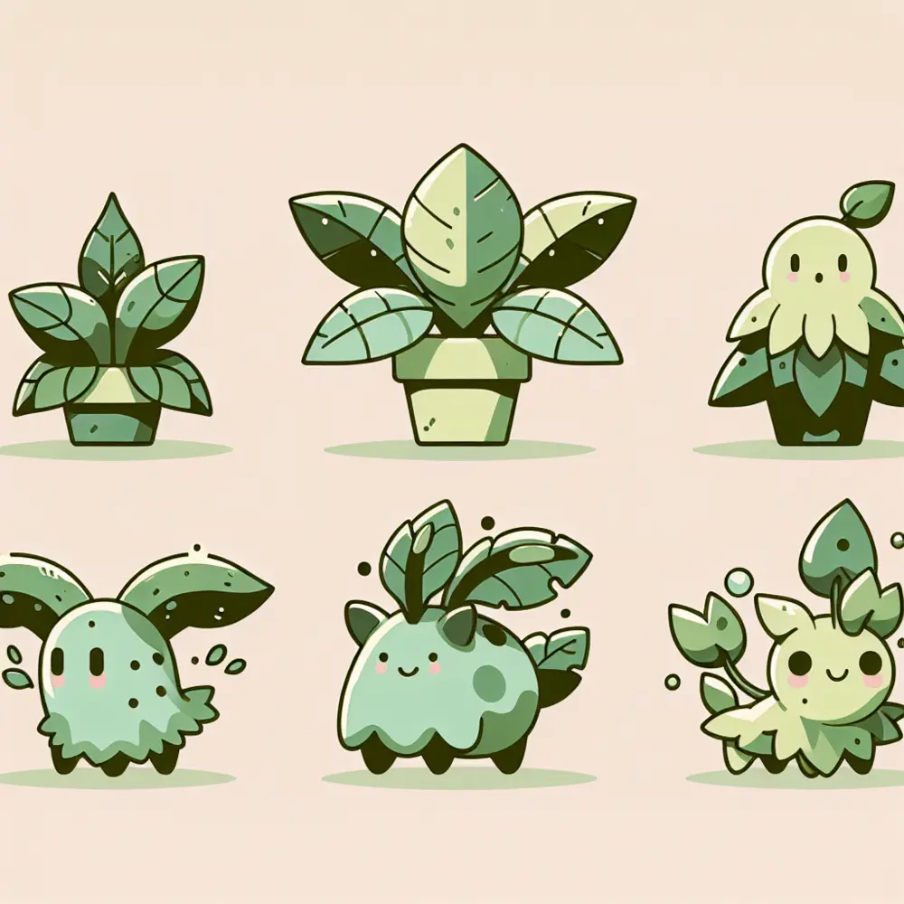 Os 6 melhores Pokémon iniciais do tipo planta