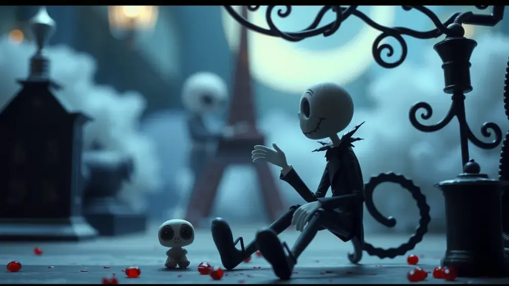 Por que o stop motion combina com o estilo de Tim Burton