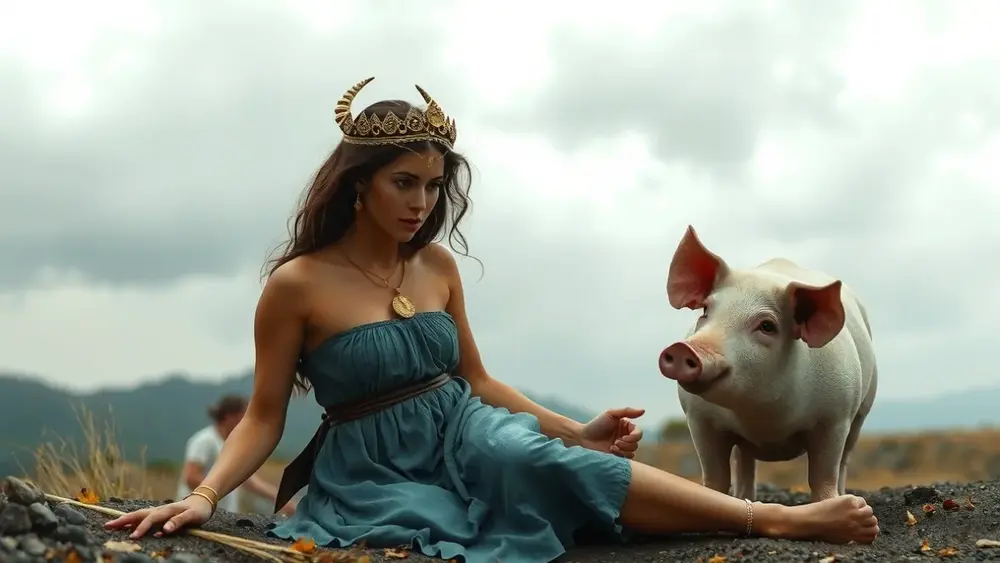 Quem foi Circe, a feiticeira que transformava homens em porcos