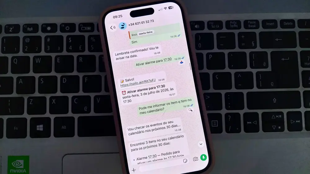 Spilo: IA transforma WhatsApp em agenda inteligente; veja