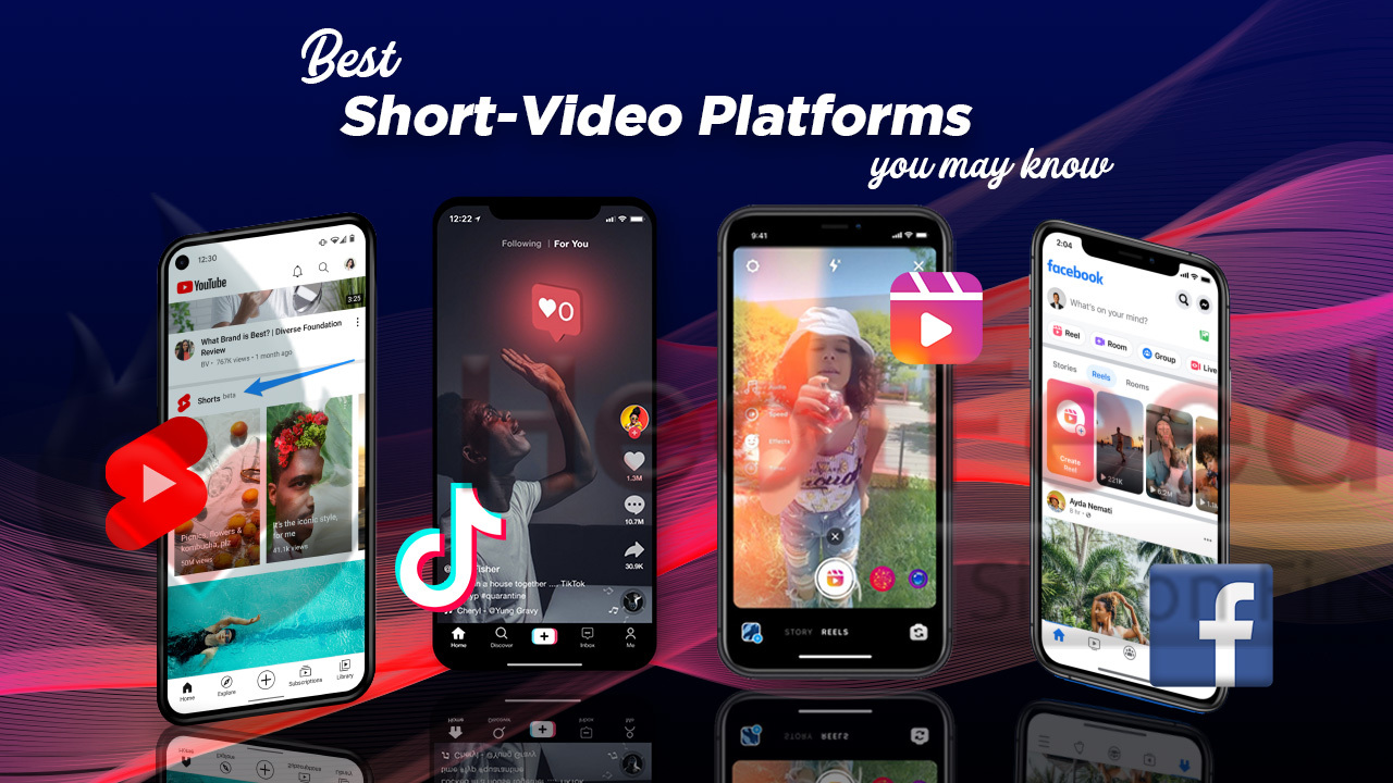As 5 principais plataformas de compartilhamento de vídeos curtos que você deve conhecer