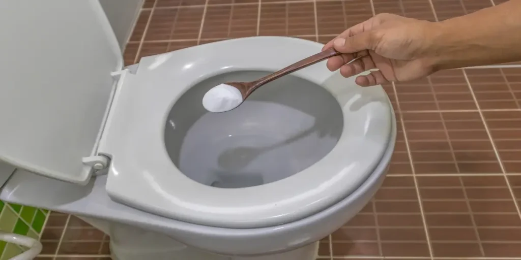 Como desentupir vaso sanitário com bicarbonato e vinagre